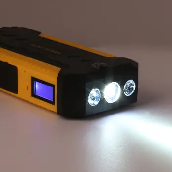 Automobilių Šuolis Starteris Pradeda 8000mAh Prietaiso Baterijos energiją Banko Jumpstarter LED Auto Skubios pagalbos Stiprintuvas Automobilinis Įkroviklis pradžiai