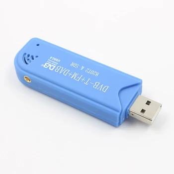 Karšto TTKK USB 2.0 Skaitmeninis DVB-T SDR+DAB+FM HDTV TV Imtuvas Imtuvas Stick RTL2832U+R820T2