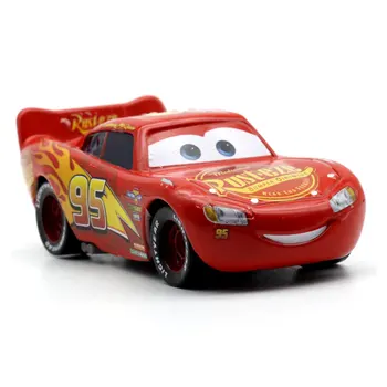 Disney Pixar Cars 3 Lenktynių Centras Žaibas McQueen Metalo Diecast Žaislas Automobilis 1:55 Prarasti Visiškai Naujas Akcijų Žaislas Automobilis Dovana Vaikams