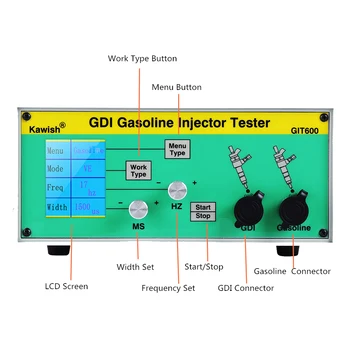 GIT600 GDI/FSI benzino įpurškimo testeris benzino įpurškimo testeris automobilių įpurškimo testeris Benzinas / dujos Tiesioginis Įpurškimas testeris,S60H