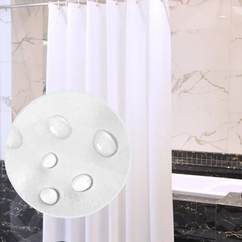Vandeniui audinio elegantiška, turtinga dušo užuolaidos Modernus minimalistinio storio kietos ypatingos kokybės namų vonios kambario aksesuarai