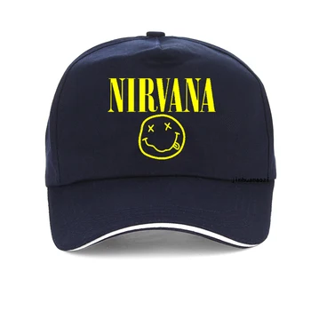 Nirvana beisbolo kepuraitę Vyrai/Moterys Vasarą Medvilnės roko grupės 
