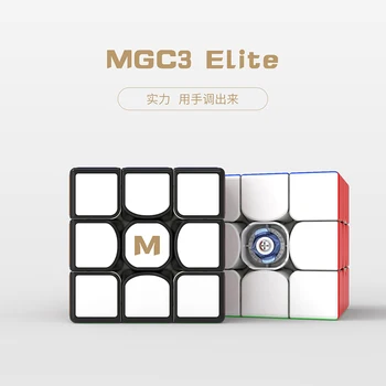 Originalus Yongjun YJ MGC3 Elito 3x3x3 Magnetinio MGC Elito magic Cube Profesinės 3x3 Greitis Cubos magico Švietimo Žaislai vaikas