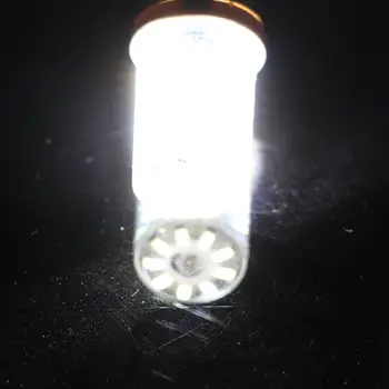 Bombilla e14 led lemputės šviesos Ac Dc 12V mini silicio energiją taupanti lemputė, Krištolo sietynas, namų apšvietimas 12 v E 14 žvakė