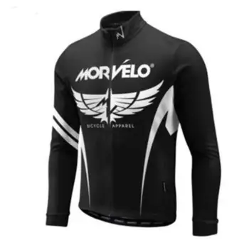 2019 m. pavasario/rudens Morvelo Klasikinis dviračių džersis vyrams Kelių dviratį dviračiu dėvėti Maillot Ciclismo MX DH ilgomis rankovėmis jersey