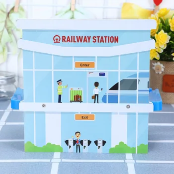 Traukinio dviaukštė Platforma Suderinama su Mediniais Traukinio Bėgių Priedai Švietimo Žaislas Medinis Traukinio Geležinkelio Žaislai Vaikams