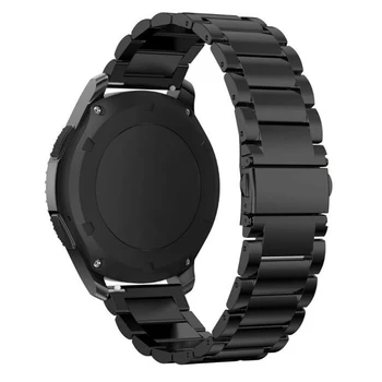 20 22mm Greito Atleidimo Watchband Samsung GearS2 S3 Klasikinių Laikrodžių Dirželiai Paprastų Laikrodžių Dirželiai Nerūdijančio Plieno Watchbands