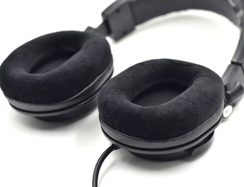 Veliūras Ausų pagalvėlės pagalvėlių Technica ATH-M30 ATH-M35 ATH SX1 DJ HeadphonesFree laivybos alistore