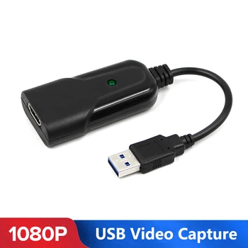 Naujas Atvykimo HD USB Video Capture Card HDMI Video Capture Card Vaizdo plokštės Grabber Diktofonas Langelį PS4 DVD Kameros Transliacija