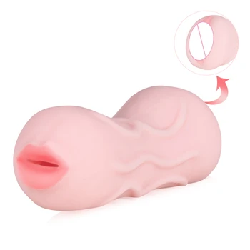 5 Stiliaus Vyrų Masturbator taurės Realistiškas Oralinio 3D Giliai Gerklės su Liežuviu Sekso žaisliukai Vyrams Dirbtinės Makšties Oralinis Seksas Asilas Analinis kaištis