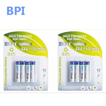 Autentiška originali kortelė BPI specialių kartus BPI AAA NiMH baterija 1100mAh
