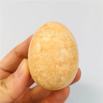Natūralus kristalinis kvarcas perlas masažas moterų kiaušiniai kristalų kiaušiniai namų puošybai 1pc