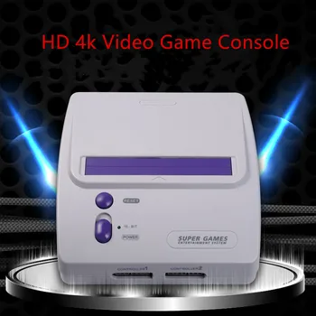 Coolbaby Nostalgišką Retro 16 bitų Vaizdo Žaidimų Konsolę su Laidinio Gamepad HDMI 4K Namuose TELEVIZORIAUS Žaidimo Konsolę, SFC Sega Žaidimas