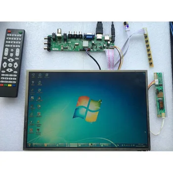 Rinkinys LP171WP4 TL TV VGA, USB, AV Controller board 1 CCFL LCD 1 440 X 900 DVB-T2, DVB-T 30pin Skaitmeninis HDMI Skydelis 17.1