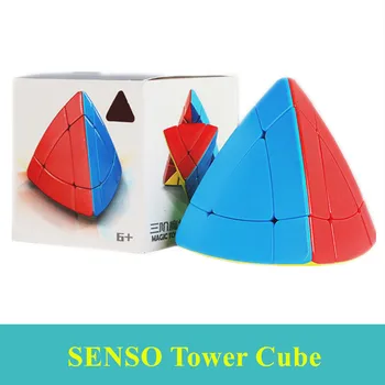 SENSO Bokštas Magic Cube Shengshou 3x3x3 Ryžių Klecko Įspūdį Greitis Magic Cube