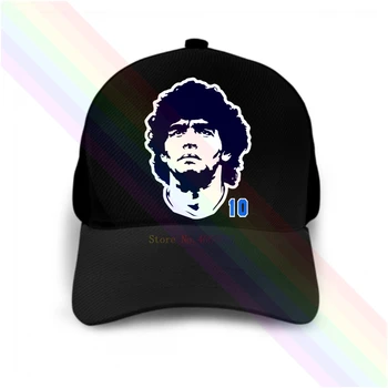 Diego Armando Maradona Dizainas, Logotipas 2020 Naujausias Juoda Populiarus Beisbolas Bžūp Skrybėlės Unisex