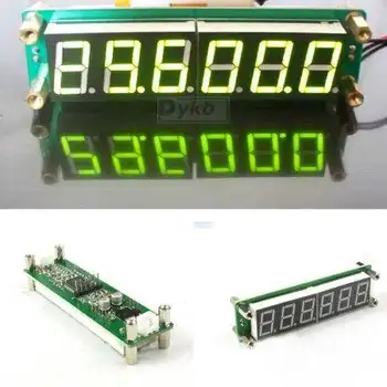PLJ-6LED-0,1 MHz-65 MHz RF Frequency Counter Cymometer metras matavimo Skaitmeninis LED Ekranas Kumpis Radijo stiprintuvas