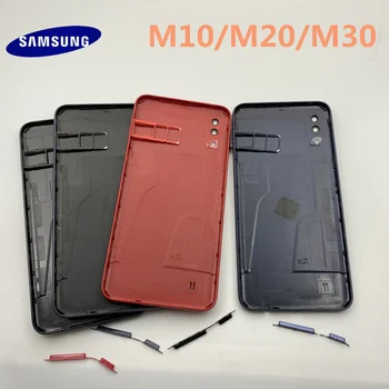 Samsung Galaxy M10 M105 M20 M205 M30 M305 2019 Baterijos, Galinio Dangtelio Durų VISĄ Būsto Pakeitimas, Remontas, Dalys