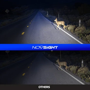 Novsight Automobilio LED Žibintų H11 40W 8000LM 9005 9006 LED 6000K Auto Rūko Žibintai Lemputės Hi-Lo Pluošto DC12V IP68 Automobilių Reikmenys
