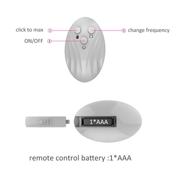 10M Nuotolinio Valdymo Nešiojami Vibruojantis Kiaušinis Silikoninis Dildo Vibratorius Masažas Moterims USB Įkrovimo Suaugusiųjų Sekso Žaislų Pora