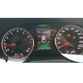 Automobilių TPMS Padangų Slėgio Stebėjimo Sistema, Skaitmeninis LCD galiniu langu Ekranas Toyota Rav4 2019 2020 Xa50