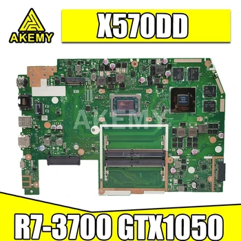X570DD Plokštę Už Asus TUF YX570D YX570DD X570D X570DD Nešiojamojo kompiuterio motininės Plokštės R7-3700 CPU GPU GTX1050