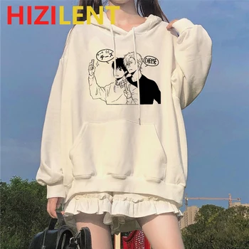 Bananafish anime moterų Spausdinti hoodies paauglių mergaičių japonų stiliaus Unisex yaoi Manga estetinės Mados Atsitiktinis tendencija drabužiai