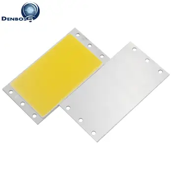 Karšto pardavimo DENBOSS 12v LED, COB (chip Juostelės Su RF Valdytojas LED Lemputė 16W Gamtos Šiltai Balta Mėlyna 94*50mm COB LED 
