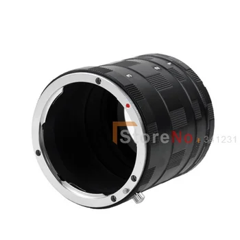 Macro Extension Tube Žiedas Adapterių Rinkinys EF VEIDRODINIAI SLR Fotoaparato Objektyvą 50D, 40D 30D 600D 7D canon eos Rebel T1i XTi XS