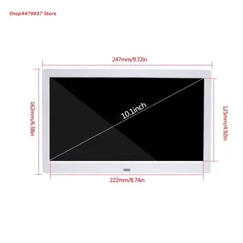 10inch Aukštos raiškos LCD 1024x600 Skaitmeninis Foto Rėmelis Elektroninių Albumo Nuotrauka