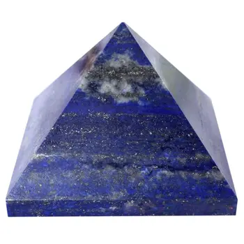 Gamtos Lazuritas Crystal Piramidės Bokštas 3cm Energijos Gijimas Dovana, Namų Dekoro