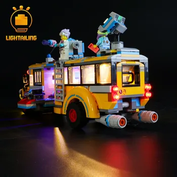 LIGHTAILING LED Šviesos Rinkinys 70423 Paranormalių Sulaikyti Autobusų 3000 Žaislas Blokai Apšvietimas Nustatyti Tik