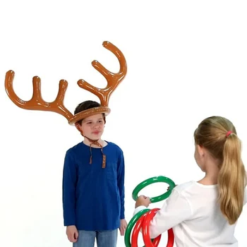 Pripučiami Elnių Tika Rėmelis Žaidimą Vaikams Kalėdų Žiedas Lobizmas Žaidimai Kalėdos Šalis Naujųjų metų Gimtadienio Lauko Pripučiami Žaislai