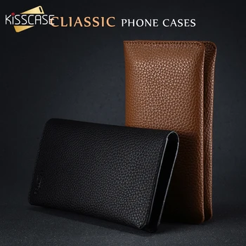 KISSCASE Universalus Flip Case For Huawei P20 30 Lite 