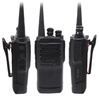 TC-508 Nešiojamų Du Būdu Radijo TC508 Verslo radijo TC-500S UHF VHF Nešiojamą Walkie Talkie su Li-ion Baterija