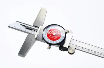 0-150mm Dial Gylio Vėžės gylis vernier suportas su dial-6inch