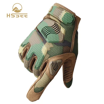 HSSEE europos sąjungos oficialusis autentiški taktinės pirštinės natūralios gumos aukštos kokybės nailono lauko sporto pirštines, neslidžia kariuomenės taktinės pirštinės