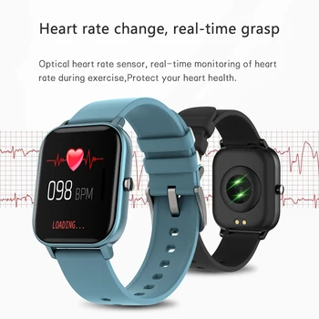 2020 Naujas P8 Spalvotas Ekranas, Smart Watch Moterys vyrai jutiklinių Fitness Tracker Kraujo Spaudimas Smart Watch Moterų Smartwatch už xiaomi
