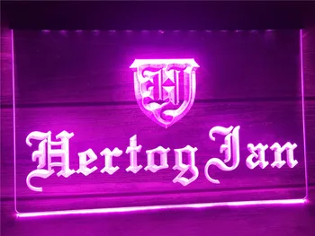 LE234 Hertog Jan Baras Olandijoje Alus Plastiko Amatų LED Neon Light Ženklas