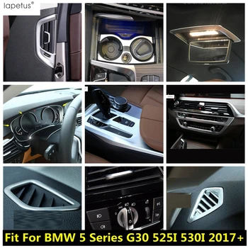 Lapetus Priedai Tinka BMW 5 Serija G30 525I 530I 2017 - 2021 Perdavimo perjungti Pavarą Skydelis prietaisų Skydelio Matinis Dangtelis Rinkinys Apdaila