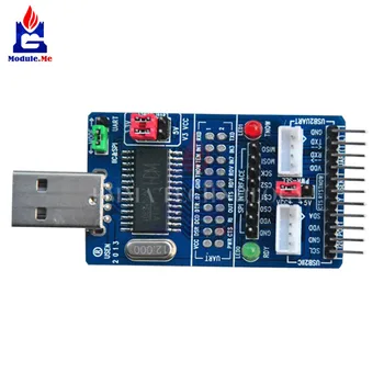 VISI 1 CH341A USB SPI I2C IIC UART TTL ISP Serijos Adapterio Modulis-EPP/MEM Konverteris Serijos Teptuku Derinimo RS232 RS485