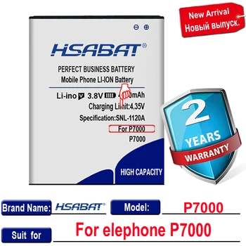 HSABAT 4800mAh Didelės Talpos Elephone P7000 Mobiliojo Telefono Akumuliatoriaus Naudojimo Elephone P7000 Baterijos