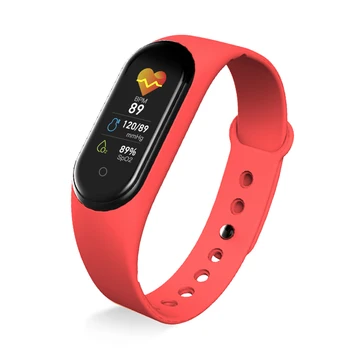 Atsiliepti Į Skambutį M5 Smart Juosta Fitness Tracker Smartwatch Sporto Apyrankę, Širdies Ritmas, Kraujo Spaudimas Smartband Stebėti Sveikatos Apyrankė