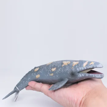 CollectA Laukinės Gamtos Gyvūnų, Vandenyno Mėlyna Banginis Plastiko Modeliavimas Žaislo Modelis #88836