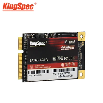 KingSpec mSATA SSD Kietojo Disko SATA III 128gb 256 gb 512 gb 1 tb 2tb ssd Kietąjį Diską nešiojamas netbook desktop