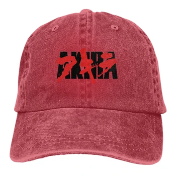 Kruvinas Akira Beisbolo kepuraitę kaubojaus skrybėlę Pasiekė bžūp Akira Skrybėlės