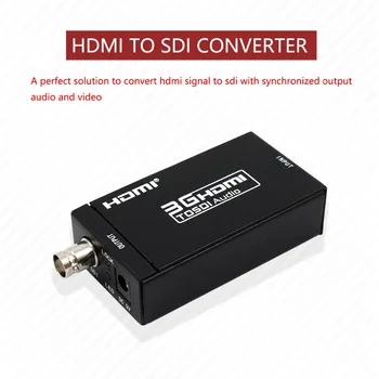 2vnt HDMI Konverteris Su SDI Su Maitinimo adapteris Mini 3G HD 1080P SD-SDI Video Konverteris, Adapteris, Skirtas vaizdo Kamera