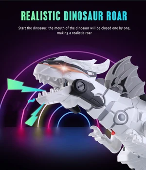 Elektros Dinozaurai Interaktyvus Žaislas Purškimo Dinozaurai Žaislai Kalbėti, Vaikščioti Ugnies Drakonas Berniukas Vaikams Žaislas Gimtadienio Dovana Elektroninių Augintiniai