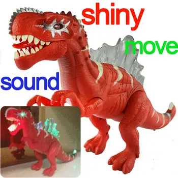 Nuostabus Dinozauras Elektroninių Matavimo Mirksi, Juda Plastikiniai Su Dovana Mažmeninės Langelyje Žaislas Dinozauras