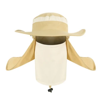 Vasaros Skrybėlę UV Apsauga Veido ir Kaklo Žvejybos Dangtelis nuo Saulės Bžūp Skrybėlės Chapeu Feminino